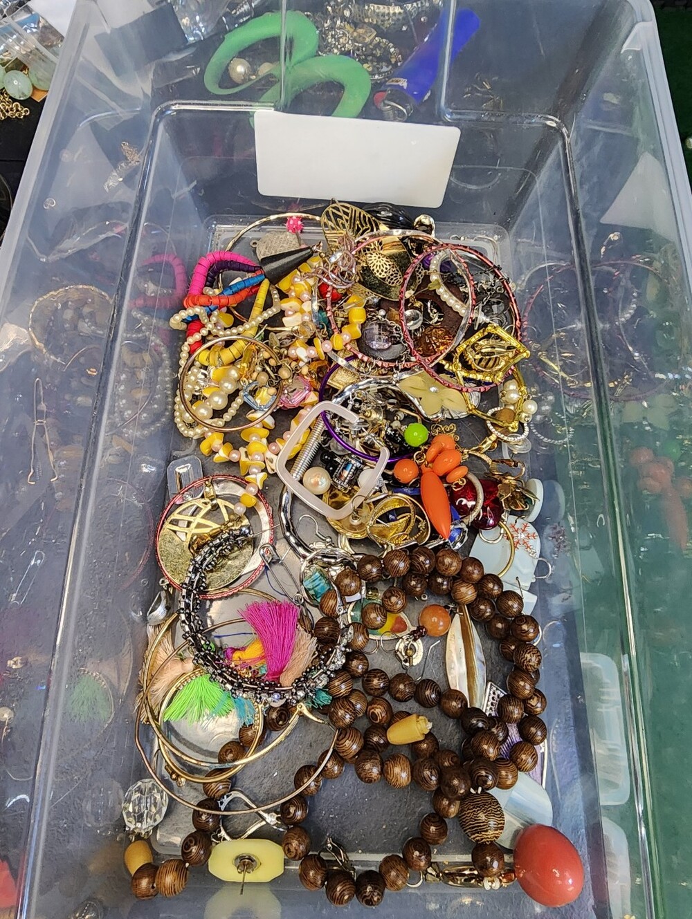 1lb Mixed Jewelry For Crafting May Or May Not Have Matches